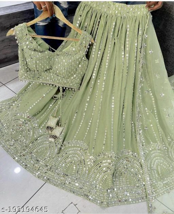 Women Beautiful Designer Lehenga For Wedding - Free Size