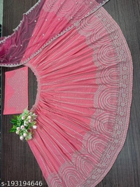 Women Beautiful Designer Lehenga For Wedding - Free Size