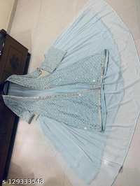 Women Beautiful Designer Lehenga For Wedding - Semi Stitched