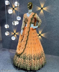 Women Beautiful Designer Lehenga For Wedding - Semi Stitched
