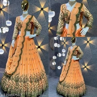 Women Beautiful Designer Lehenga For Wedding - Semi Stitched