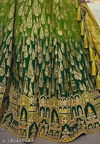 Women Beautiful Designer Lehenga For Wedding - Semi Stitched