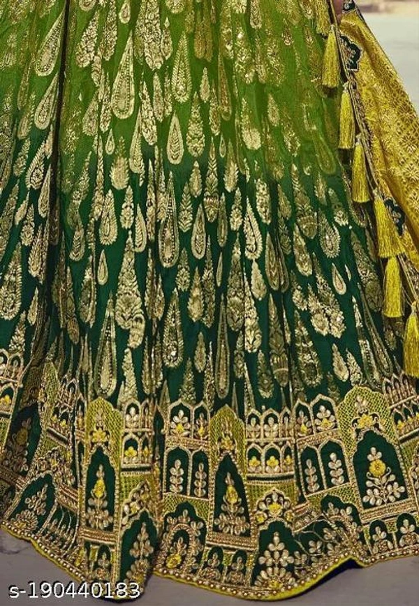 Women Beautiful Designer Lehenga For Wedding - Semi Stitched