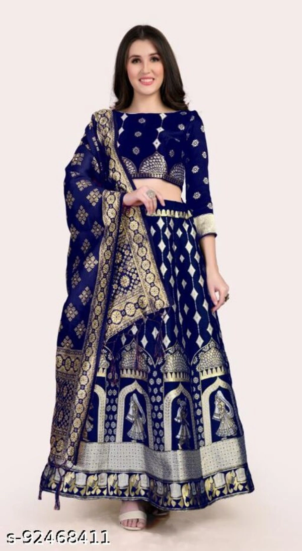 Women Beautiful Designer Lehenga For Wedding - Free Size