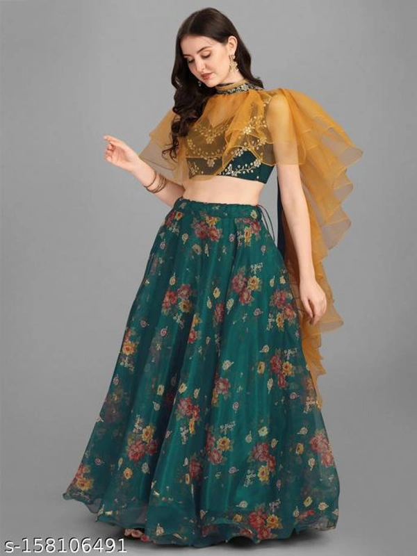 Women Beautiful Designer Lehenga For Wedding - Free Size