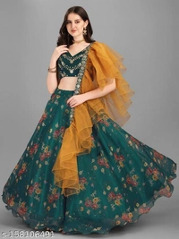 Women Beautiful Designer Lehenga For Wedding - Free Size