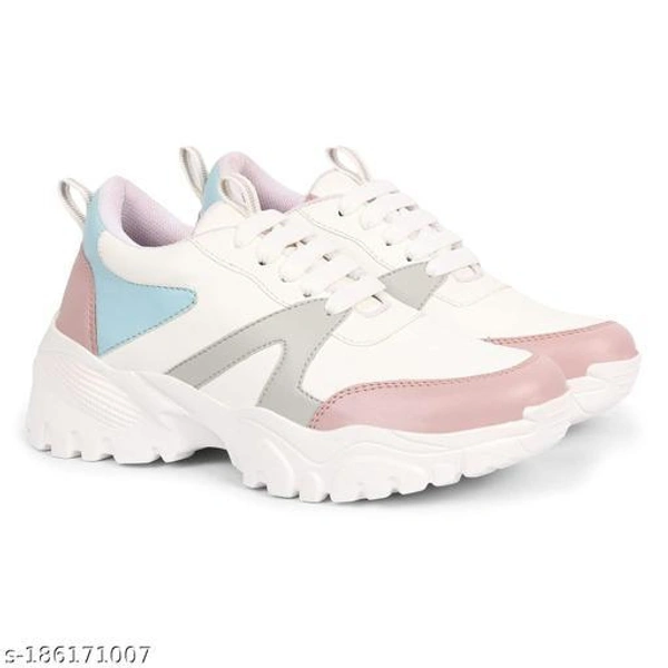 Classiey Women's Running And Wedding Shoes Two In One  - 6