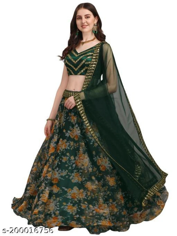 New Bridal Lehenga For Wedding - Semi-Stitched