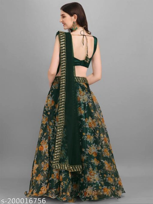New Bridal Lehenga For Wedding - Semi-Stitched