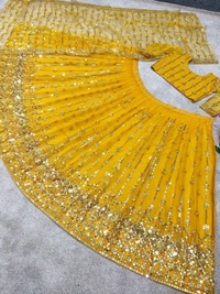 New Wedding Season Lehenga - Semi Stitched