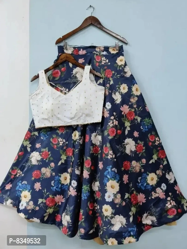 New Latest Colourful Brindal Lehengas  - Semi Stitched