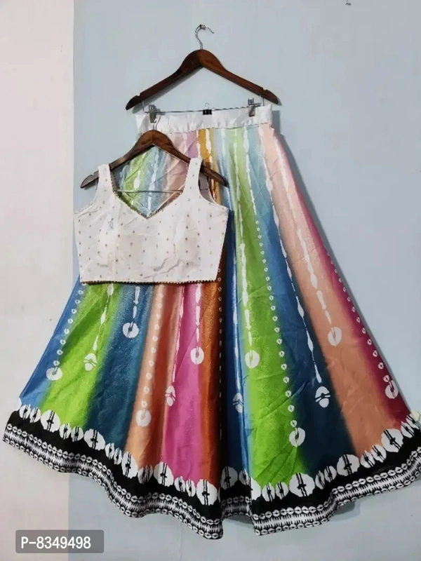 New Latest Colourful Brindal Lehengas  - Semi Stitched