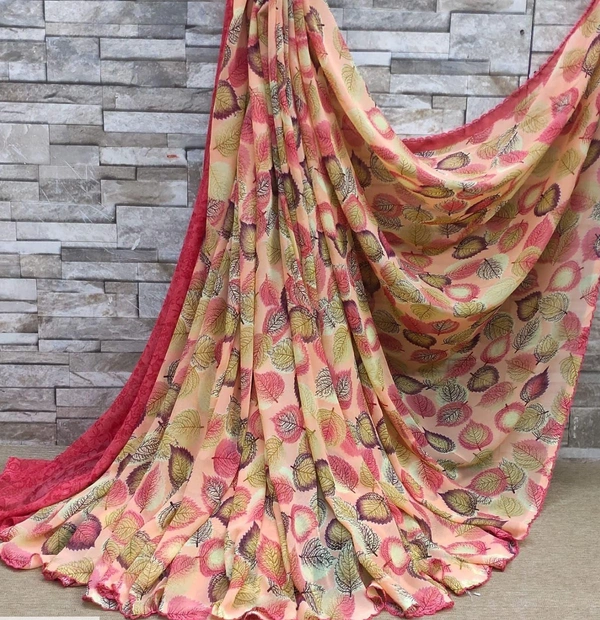 New Trendy Bridal Petite Saree  - Free Size