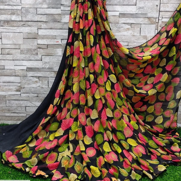 New Trendy Bridal Petite Saree  - Free Size