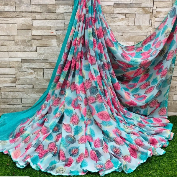 New Trendy Bridal Petite Saree  - Free Size