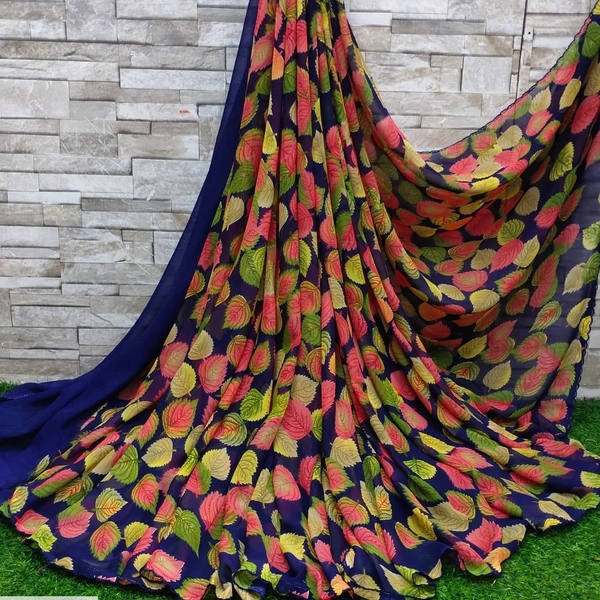 New Trendy Bridal Petite Saree  - Free Size