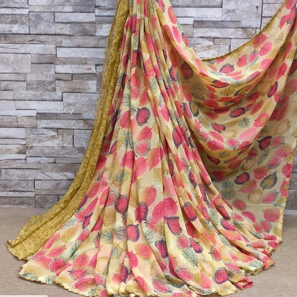 New Trendy Bridal Petite Saree  - Free Size
