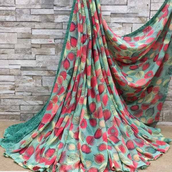New Trendy Bridal Petite Saree  - Free Size