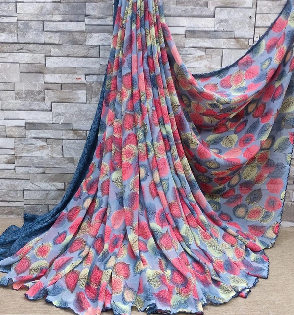 New Trendy Bridal Petite Saree  - Free Size