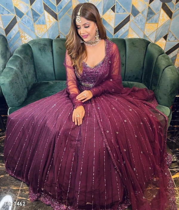 Designer New Trendy Fashionable Lehenga  - Free Size