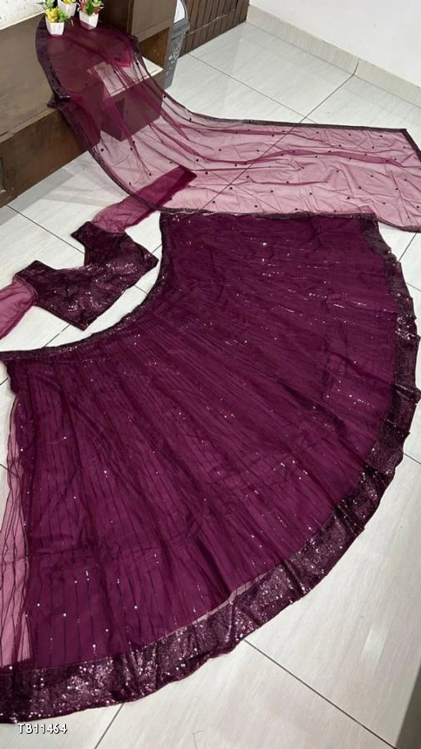 Designer New Trendy Fashionable Lehenga  - Free Size