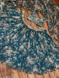 Rewa Designer Wedding Special Lehenga  - Free Size