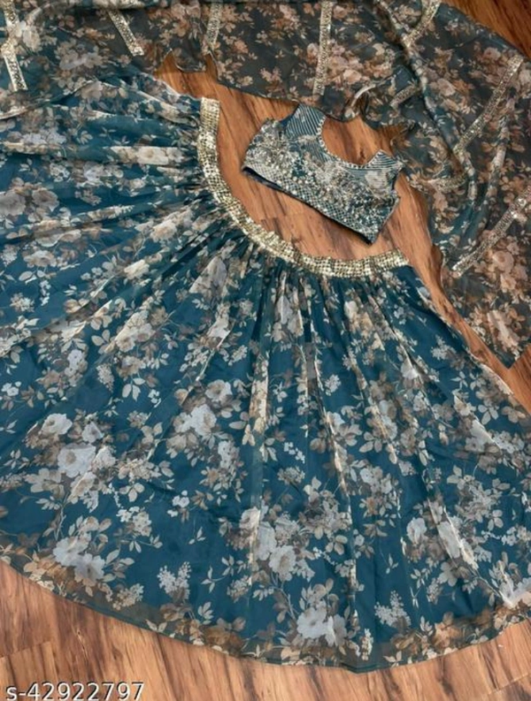 Rewa Designer Wedding Special Lehenga  - Free Size