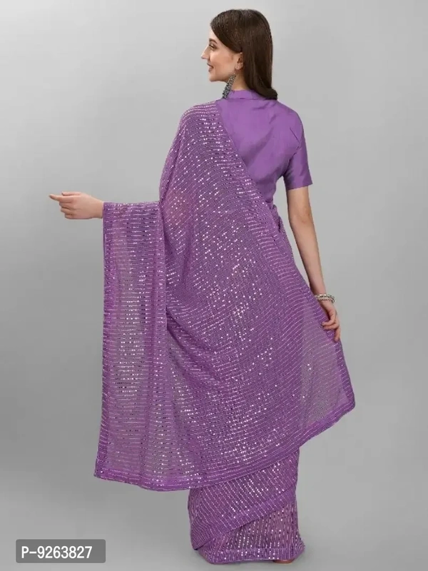 New sequence Light Saree  - Free Size
