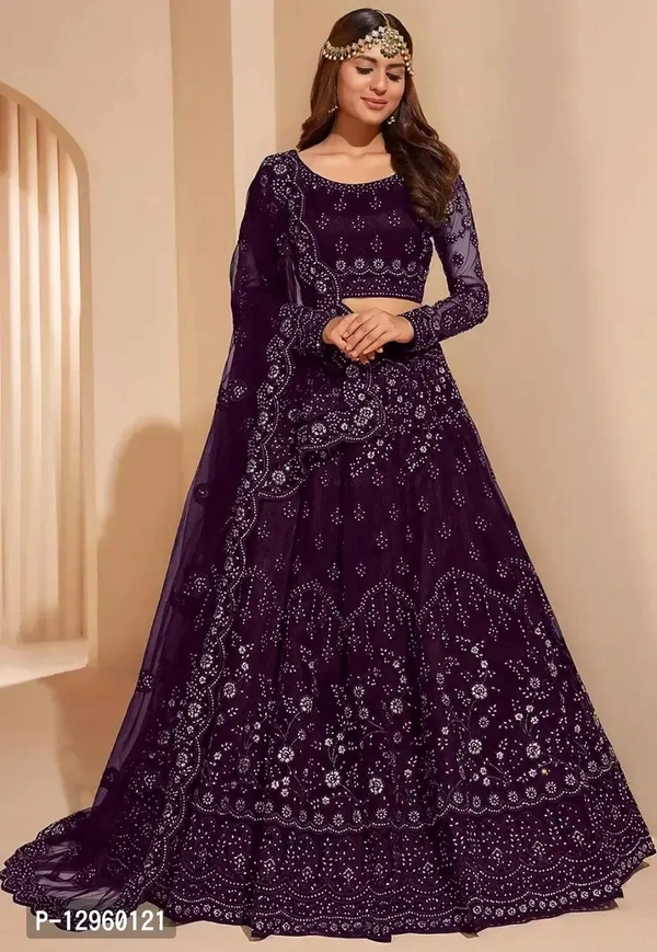 Trendy Women Embroidery Semi Stitched Women Lehenga Choli  - Semi Stitched