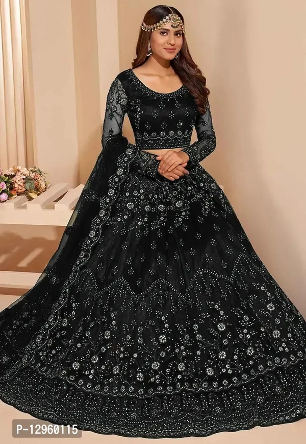 Trendy Women Embroidery Semi Stitched Women Lehenga Choli  - Semi Stitched