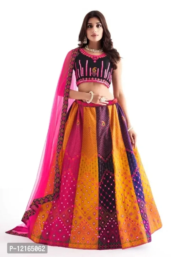 Trendy Women Embroidery Semi Stitched Women Lehenga Choli  - Semi Stitched