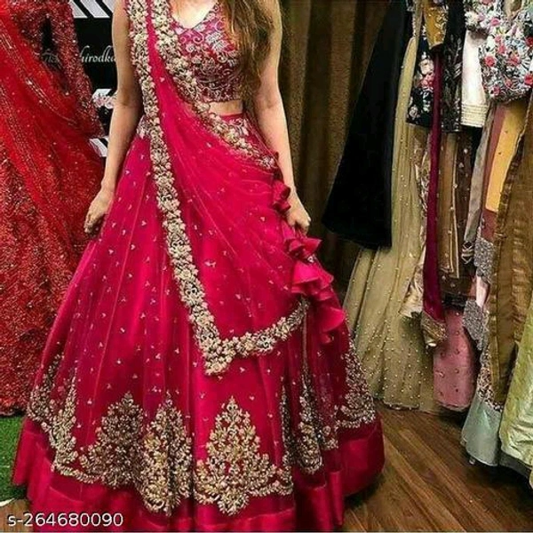 Trendy Women Embroidery Fully Stitched Women Lehenga Choli  - Un Stitched