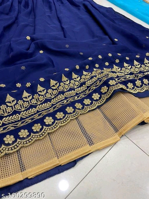 Trendy Women Embroidery Semi Stitched Women Lehenga Choli  - Un Stitched