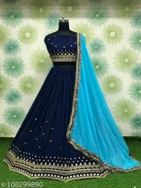 Trendy Women Embroidery Semi Stitched Women Lehenga Choli  - Un Stitched