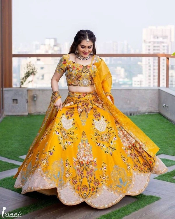 Trendy Women Embroidery Stitched Women Lehenga Choli  - Un Stitched