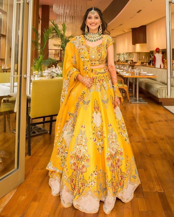 Trendy Women Embroidery Stitched Women Lehenga Choli  - XXXL