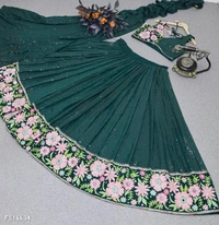 GORGEOUS\n*#WORK*       : EMBROIDERY SEQUENCE \n*#PAID*     - Semi Stitched