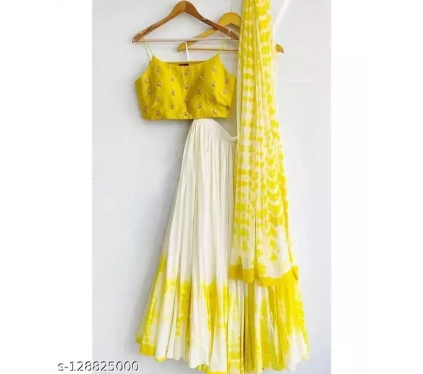 Trendy Women Embroidery  Stitched Women Lehenga Choli  - Free Size
