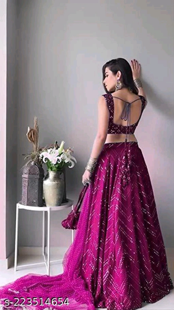 Bollywood Exclusive Designer Embroidered Lehenga Choli - Free Size
