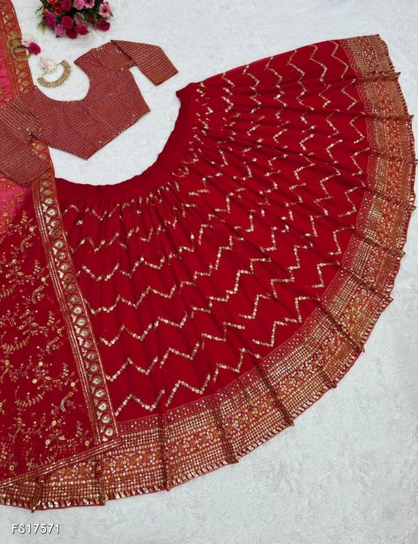 Catalog Name: *Lengha dupatta * - Un Stitched