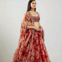 Chitrarekha Petite Women Lehenga - Semi Stitched