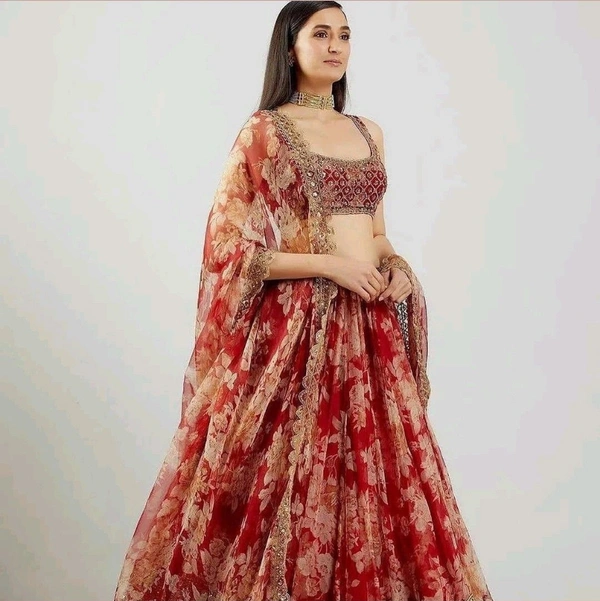 Chitrarekha Petite Women Lehenga - Semi Stitched