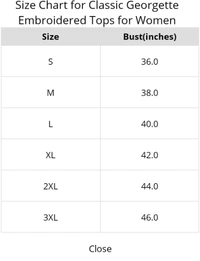 Women Stylish   Embroidered Georgette KurtaSize:  - Tickle Me Pink, S