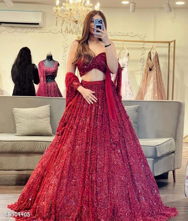 Catalog Name: *Most Eautiful Latest Designer Lehenga Choli* - Semi Stitched