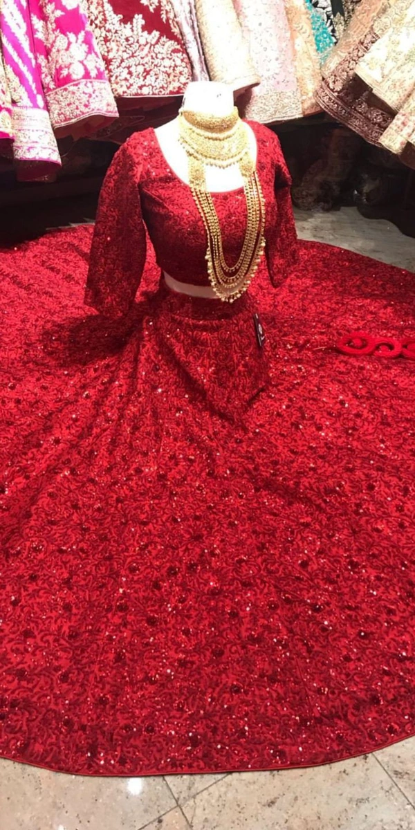 Driti Embroidered womans Lengha choli set with beautifull design  new color collection - Free size