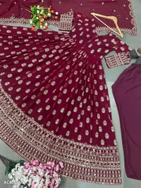 Catalog Name: *Gown,bottom,dupatta* - Free Size