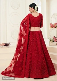 Fancy Net Lehenga Choli For Women - Un Stitched