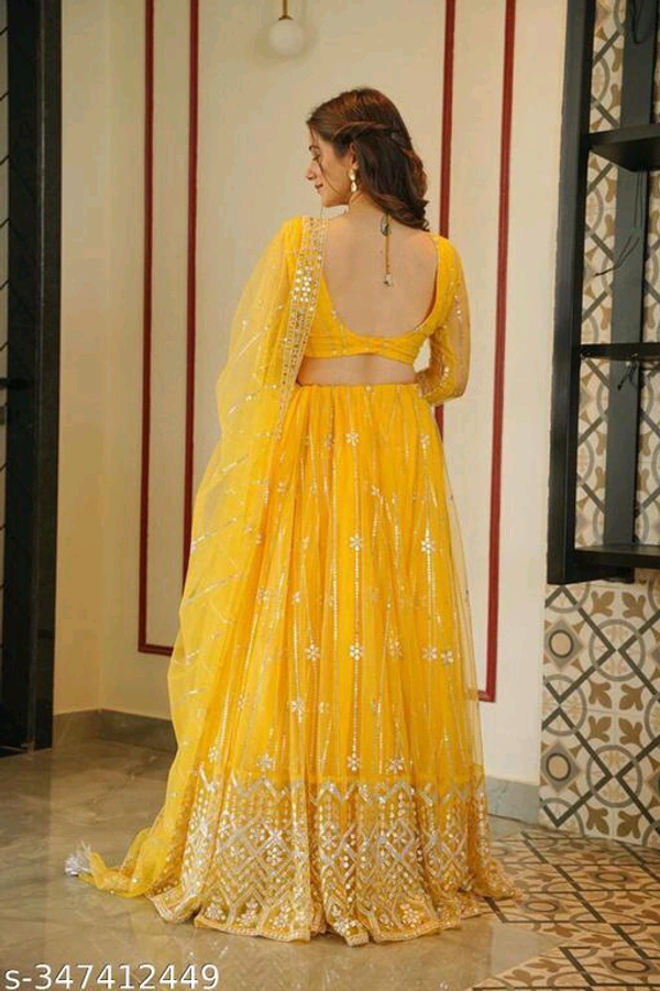 Product Name: *Women Embroidered  Stitched Lehenga Choli and dupatta set  - Free Size