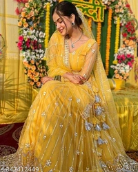 Product Name: *Women Embroidered  Stitched Lehenga Choli and dupatta set  - Free Size
