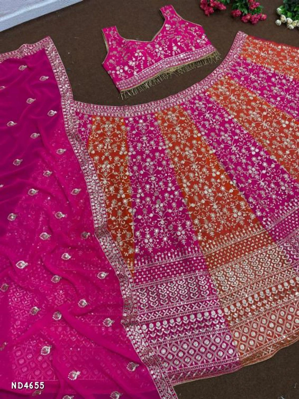 Catalog Name: *Bridal Wear Lehenga* - Free Size